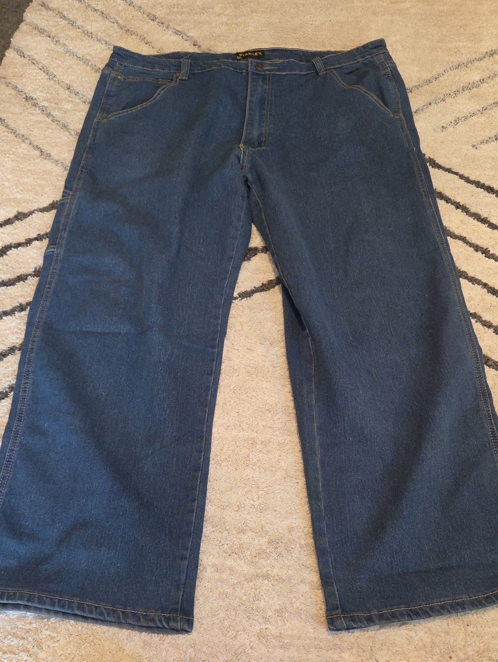 Stanley Blue Relaxed Fit Carpenter Men's Jeans